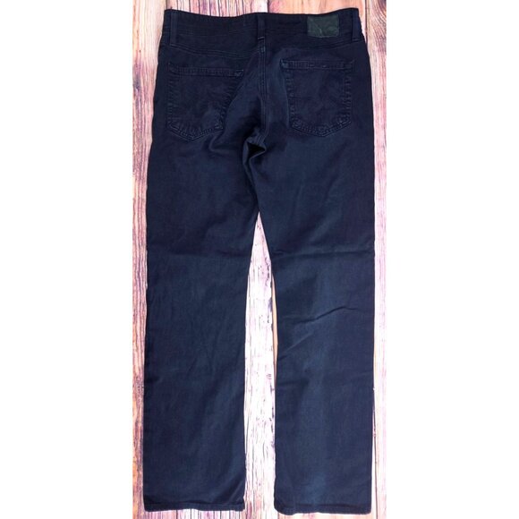 AG Adriano Goldschmeid Mens The Protégé Straight Pants 32X34 Sateen - Picture 2 of 9